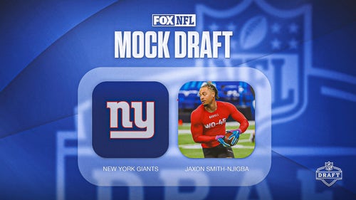 NFL Trending Image: Giants land Jaxon Smith-Njigba among 10 picks in mock draft